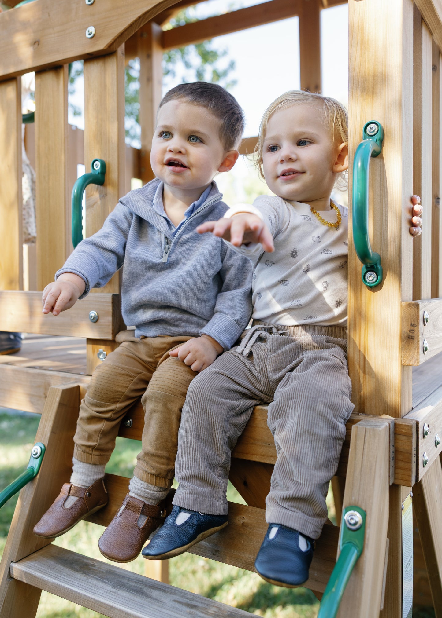 The Everything Shoe - Jordan Blue - Soft Sole Barefoot 100% Leather