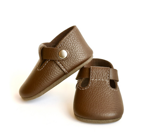 PRE-ORDER The Everything Shoe - Mary Jane Soft-sole Barefoot Leather Shoes